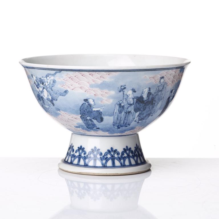 SKÅL/TAZZA, porslin. Troligen republik.