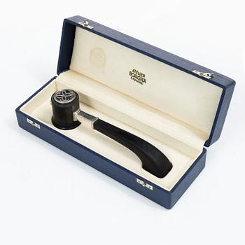 Atelier Borgila, A silver and wood ceremonial mallet, Stockholm, Sweden 1941.