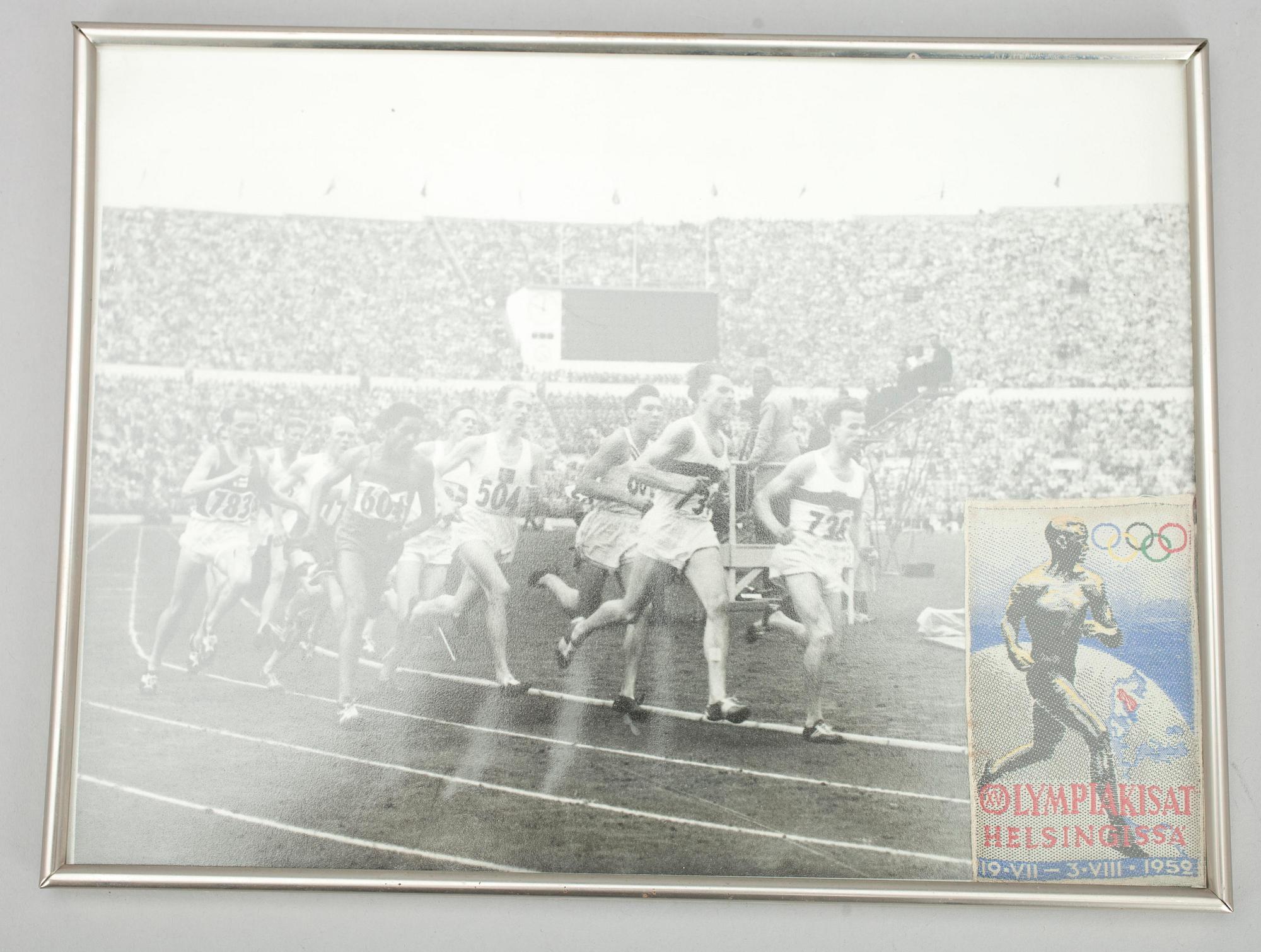OLYMPISK MEMORABILIA, 5 delar, Helsingfors 1952.