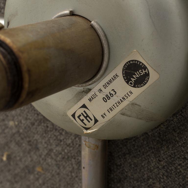 ARNE JACOBSEN, kontorsstol, "Sjuan", Fritz Hansen, 1963.