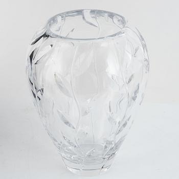Gunnar Cyrén, a glass vase, Orrefors, Sweden.