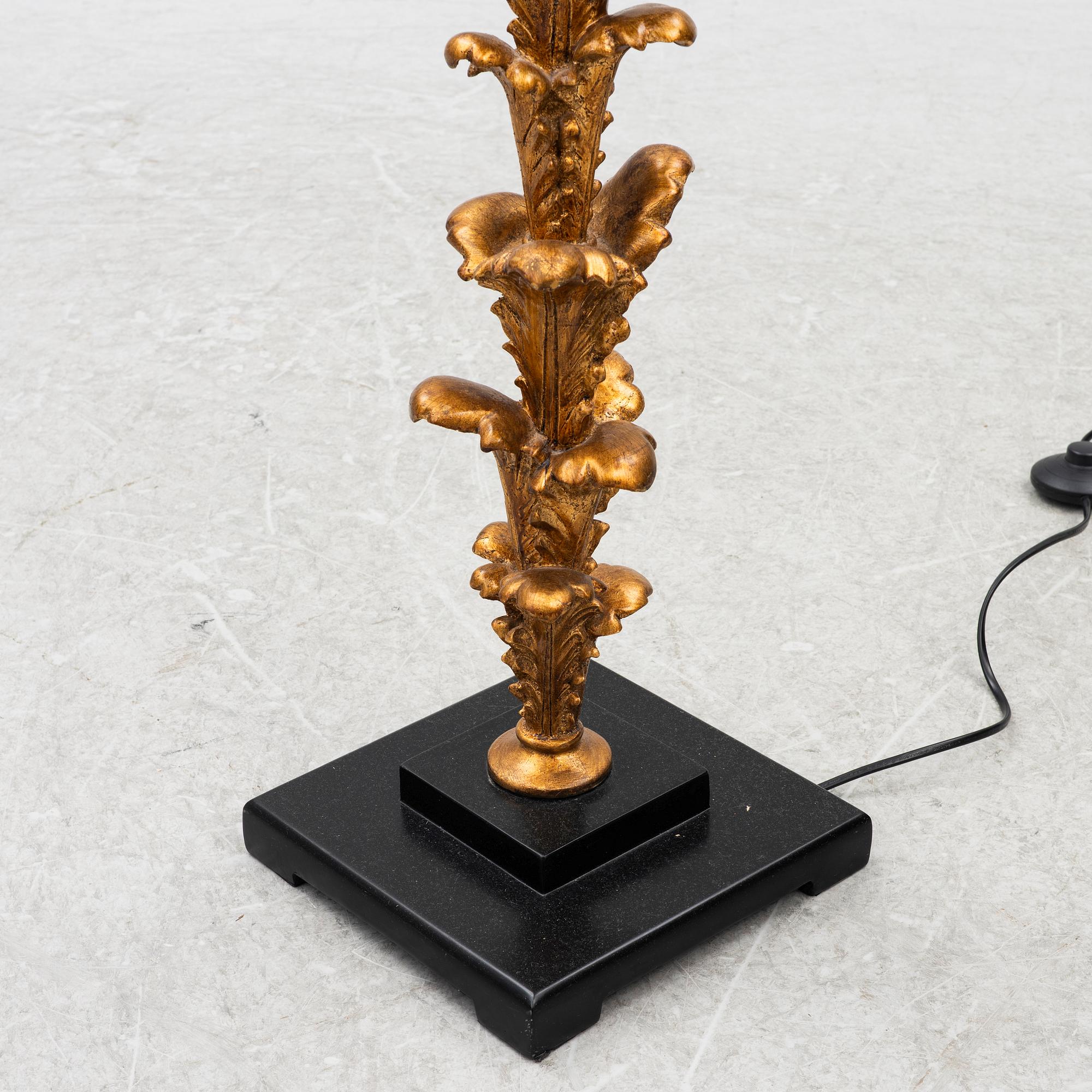 A floor lamp, likely Italy, second half of the 20th century.