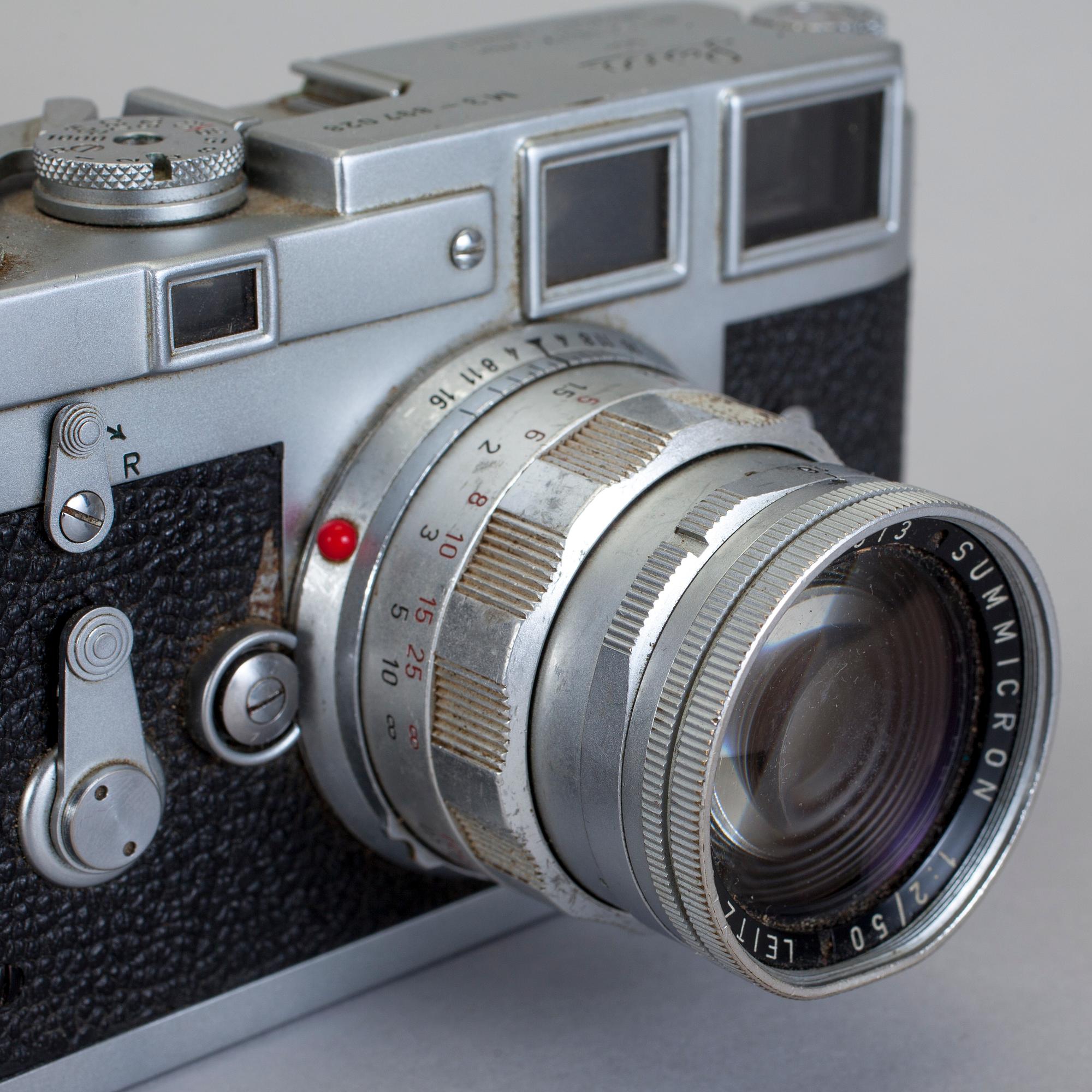 KAMERA, Leica M3, No 897028. Wetzlar, Tyskland, 1957.