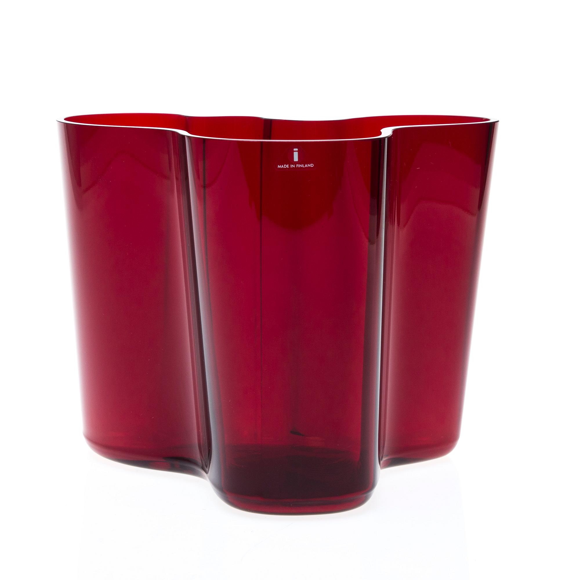 MALJAKKO, lasia, "Savoy" merkitty Alvar Aalto Iittala 1991, numeroitu 200/400.