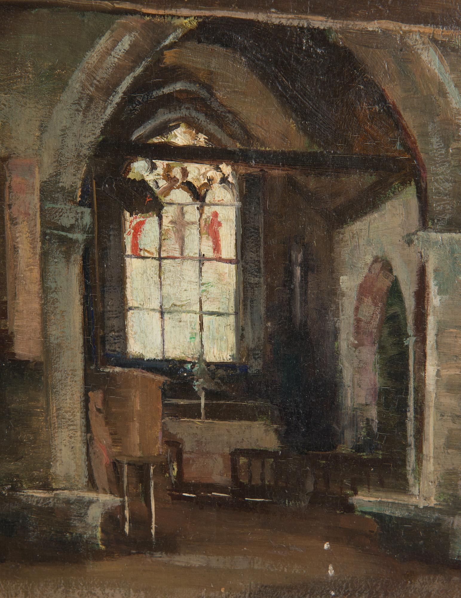 Amelie Lundahl, Interior from Chapel Saint Fiacre.