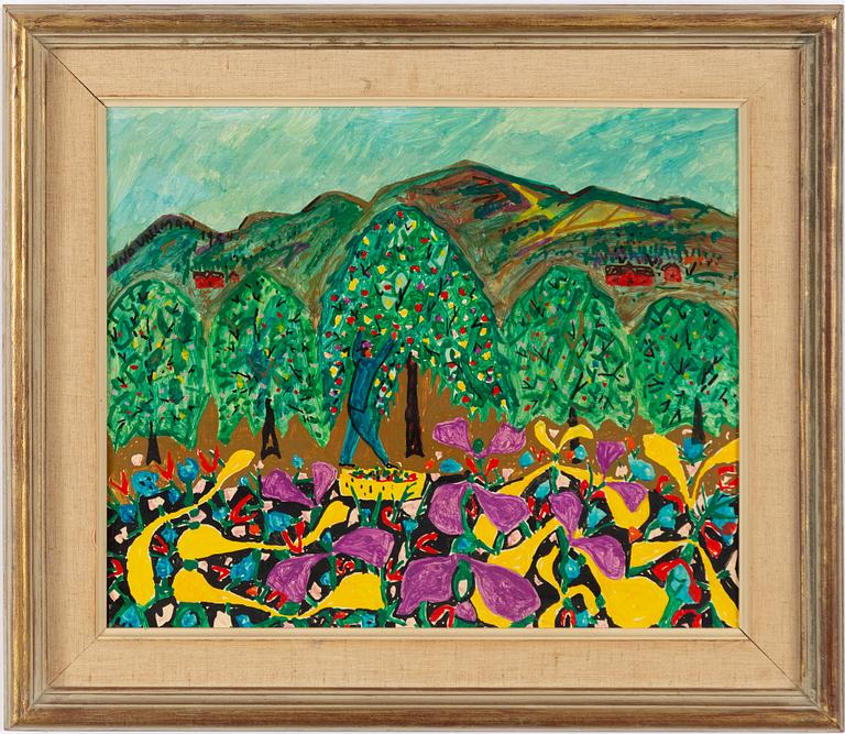 Uno Vallman, "Fruktplockare Kivik".