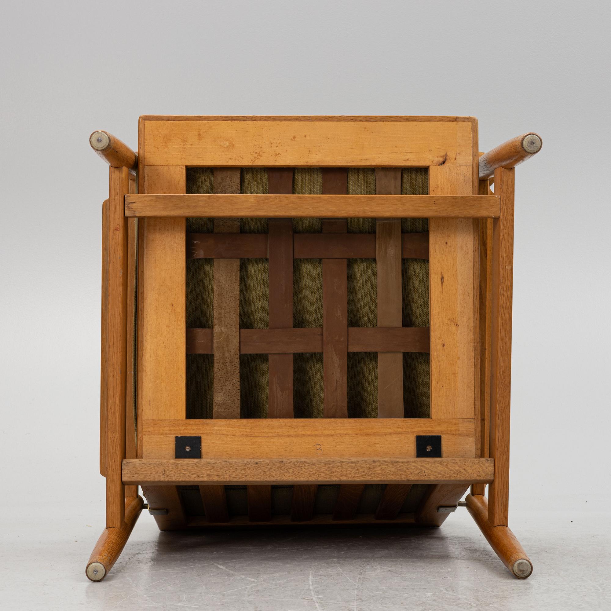 Armchairs, a pair, second half of the 20th century.