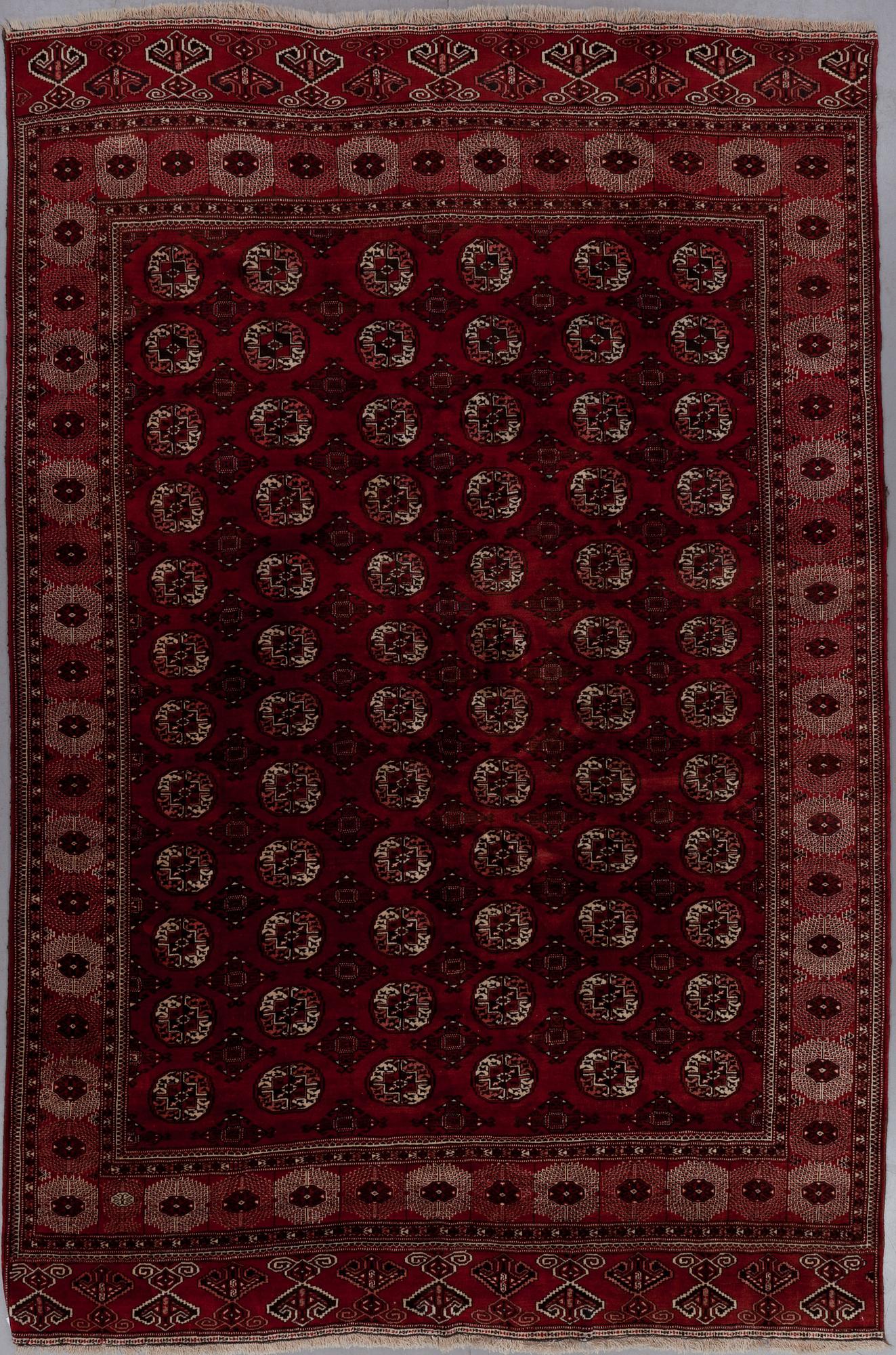 MATTA, Turkmensk, 1900-talets slut. Ca 340 X 227cm.