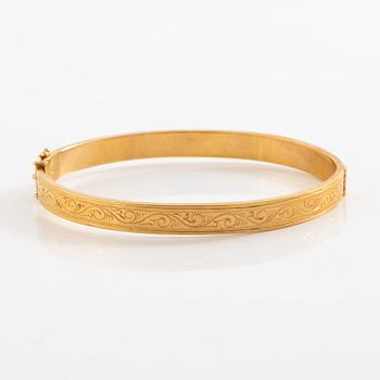 Arm ring, 18K gold.