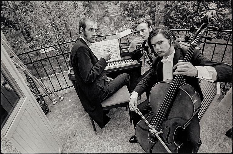 CARL JOHAN DE GEER, photograph signed and numbered 1/3 on the back of the frame.