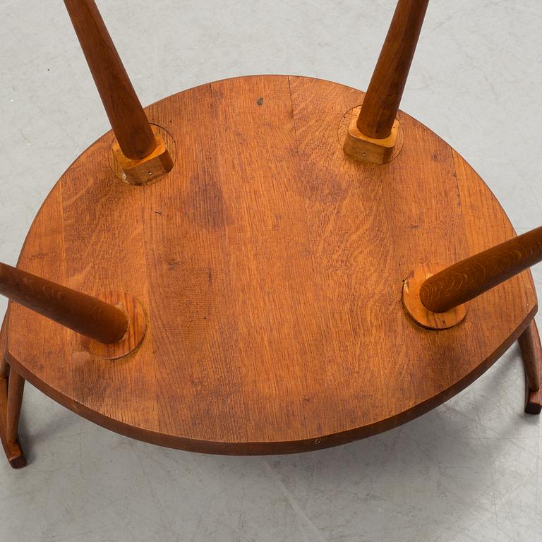 YNGVE EKSTRÖM, an "Arka" armchair. Second half of the 20th century.