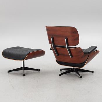 Charles & Ray Eames, armchair and ottoman, "Lounge chair", Vitra.