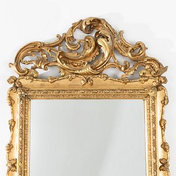 Spegel, rokokostil, 1800-talets slut.