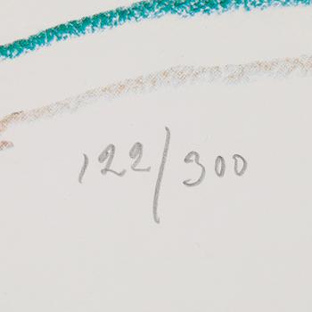STIG CLAESSON (SLAS), 5 st, färglitografier, signerade och daterad -77, numrerade 122/300.