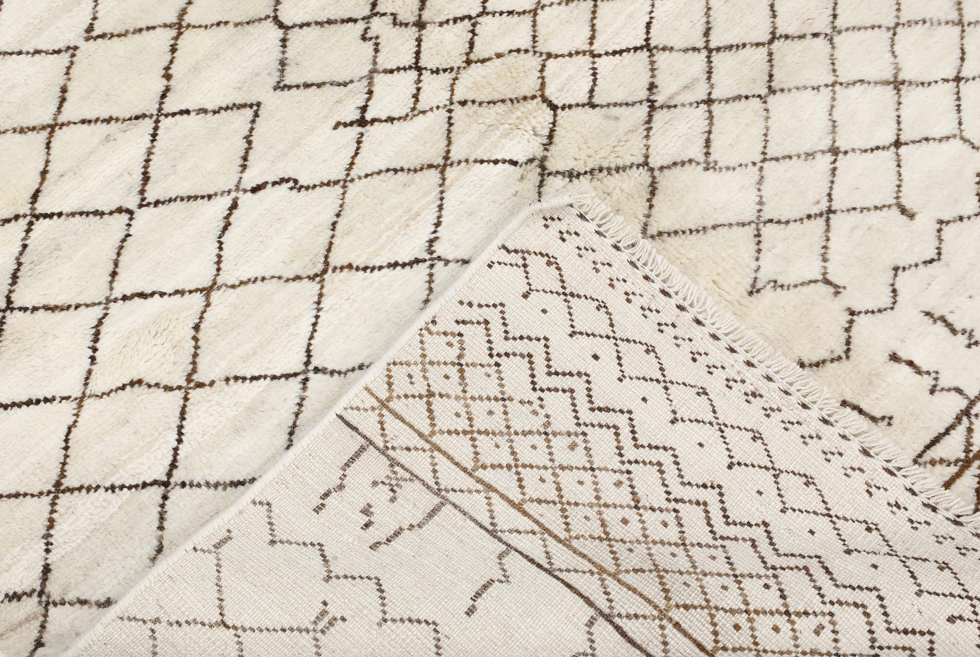 A Moroccan rug, approx. 180 x 123 cm.