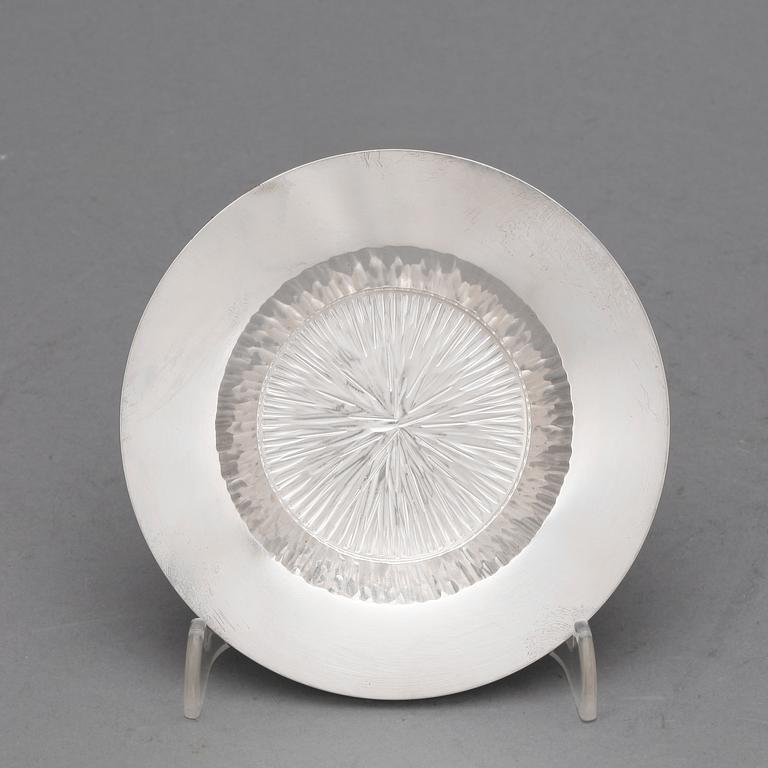 SKÅLFAT, sterlingsilver, Rey Urban, Stockholm, 1992. Vikt ca 172g.