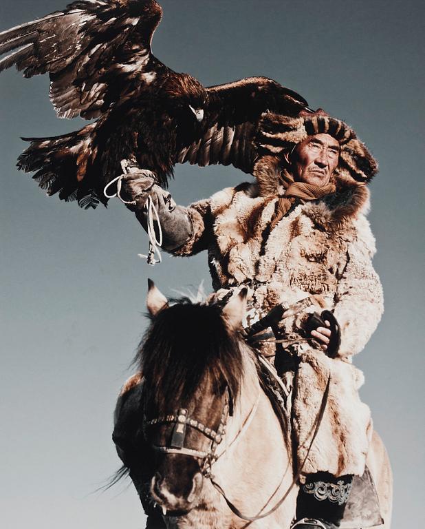 Jimmy Nelson, "Kazakh, Altantsogts, Bayan Olgii, Mongolia, 2011".