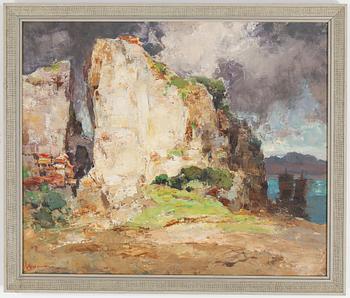 GERARD PIETER ADOLFS, olja på duk, signerad. Daterad -48 a tergo.