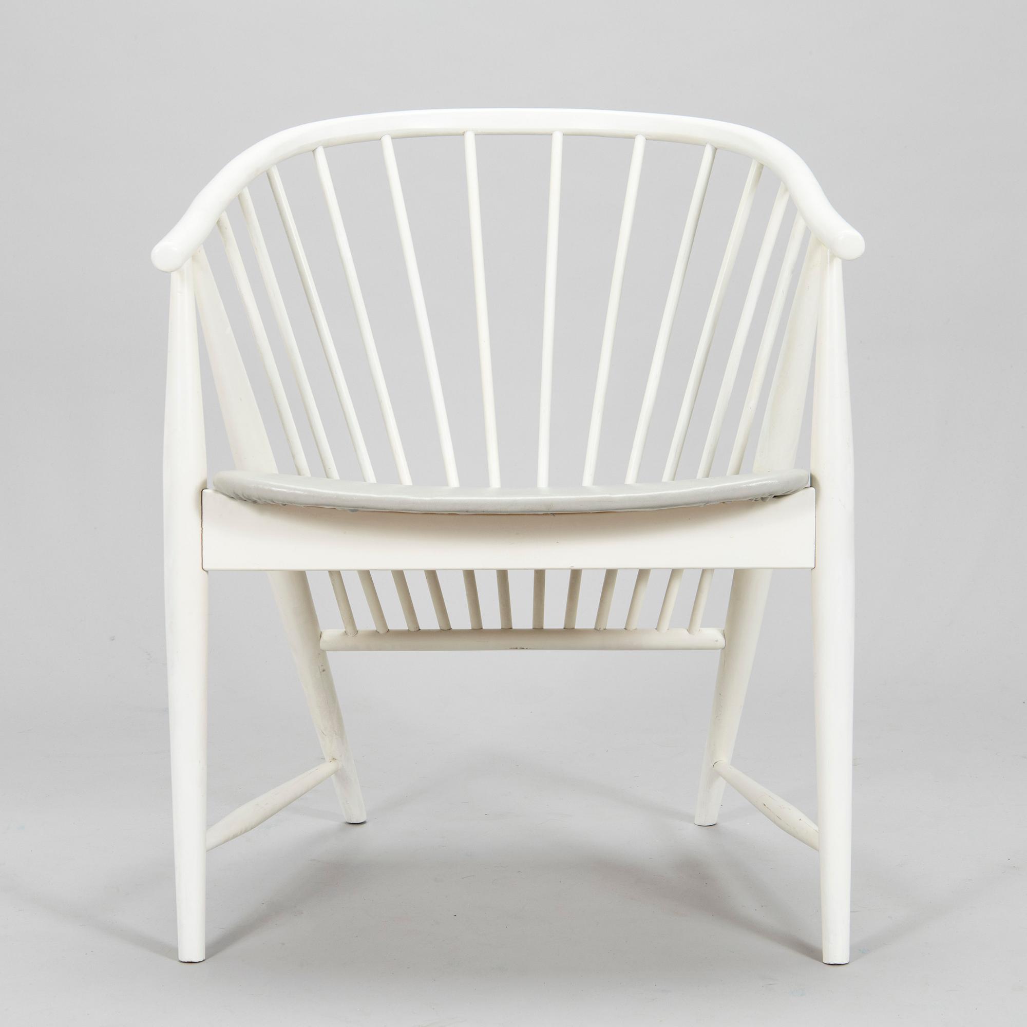 Sonna Rosén, karmstol/fåtölj "Solfjädern" 1950/60-tal AB Nässjö stolfabrik.