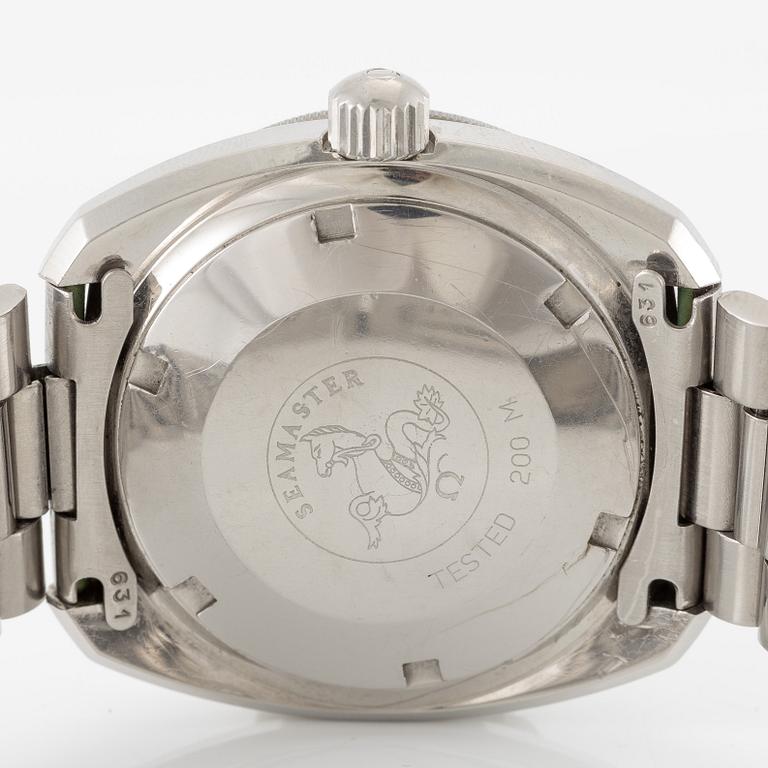 Omega, Seamaster 200, "Banana", wristwatch, 41 mm.