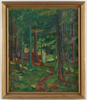 POLA GAUGUIN, olja på duk, signerad och daterad -12?.