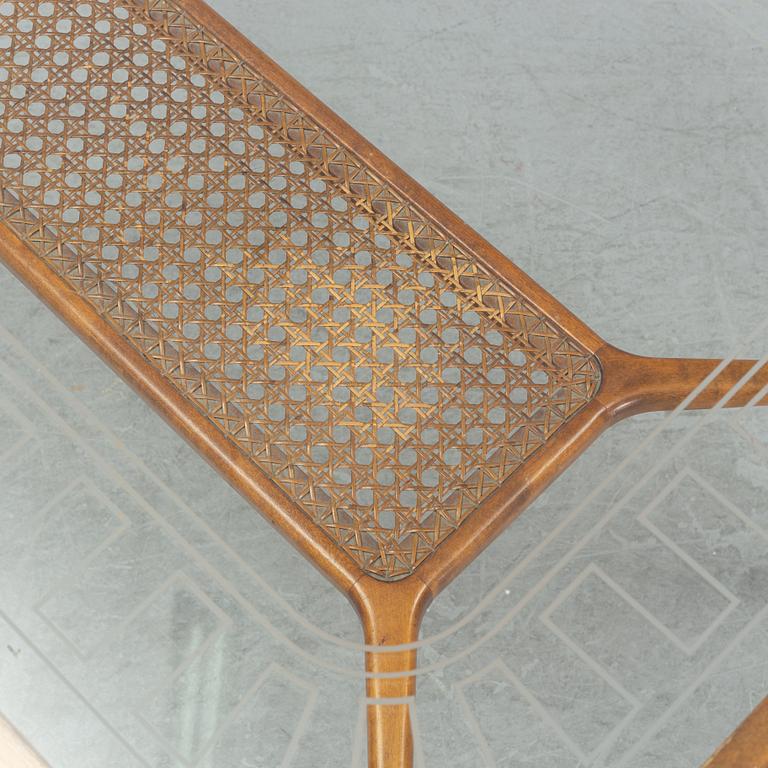 A Swedish Modern, birch sofa table. Bodafors Möbelfabrik 1930-40s.