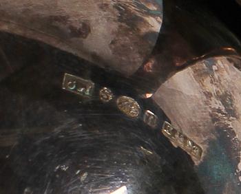 PARTI SILVER, 3 delar, 1900-tal. Bl.a. Ray Urban. Tot vikt 420 gram.