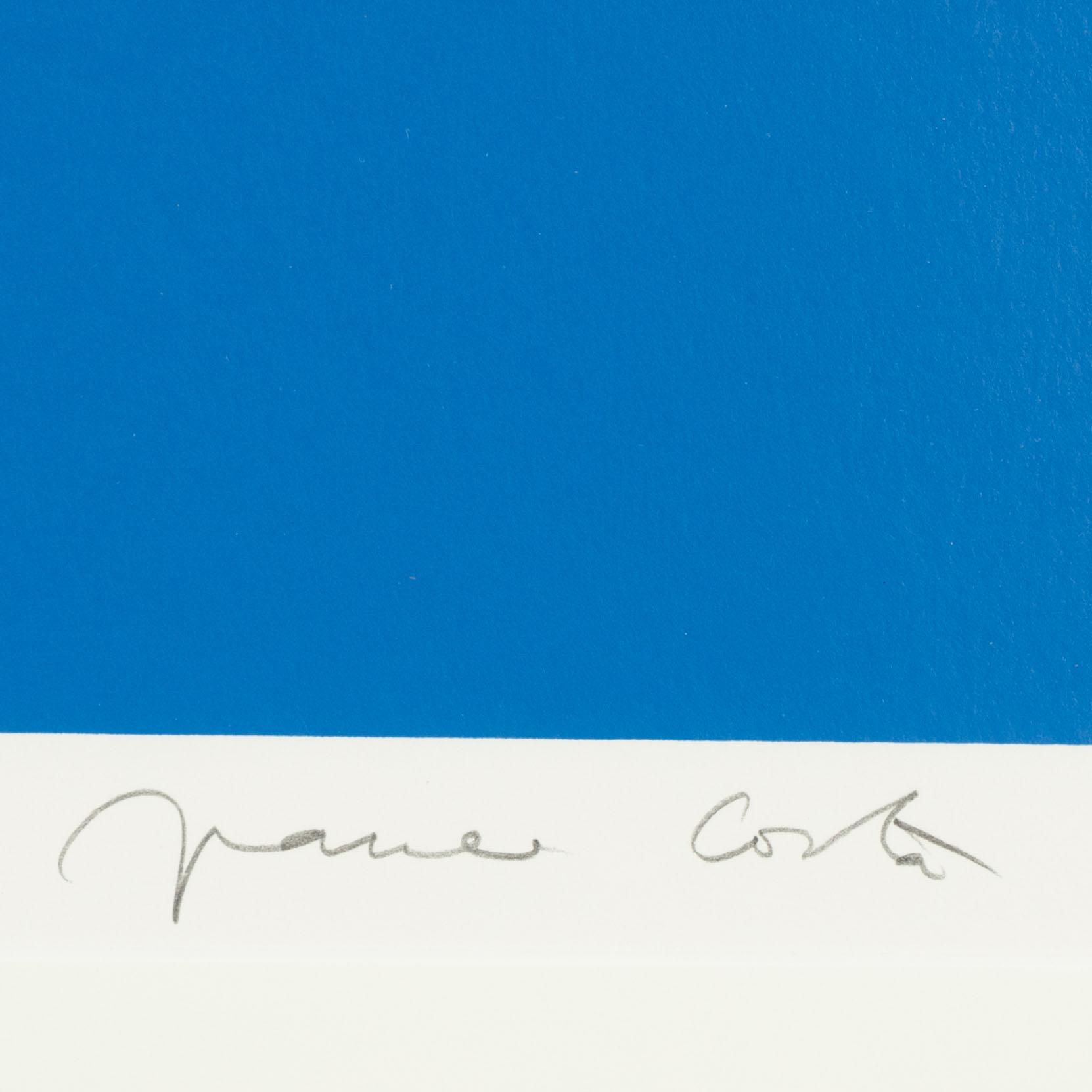 Franco Costa, silkscreen in colours, signed AP 23/30.