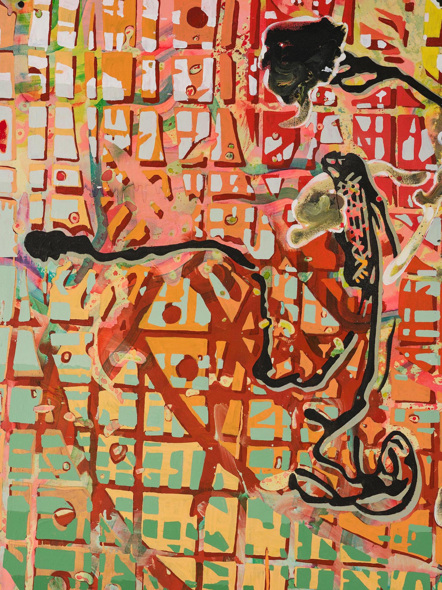 Markus Oehlen, "Galaxilan".
