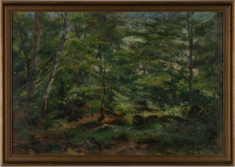 Johan Ericson, Forest landscape.