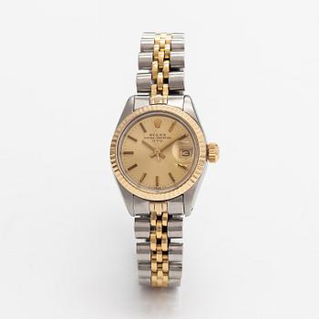 Rolex, Oyster Perpetual, Date, wristwatch, 26 mm.