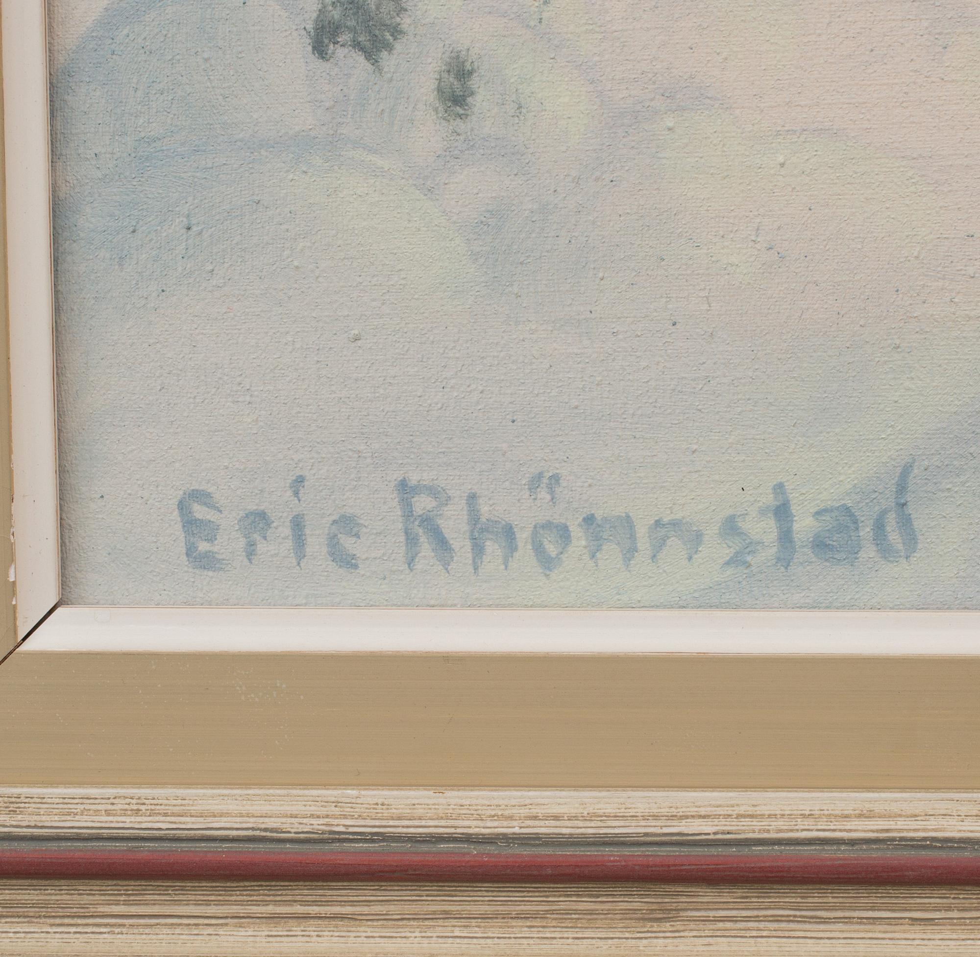 ERIC RHÖNNSTAD, olja på duk, signerad.