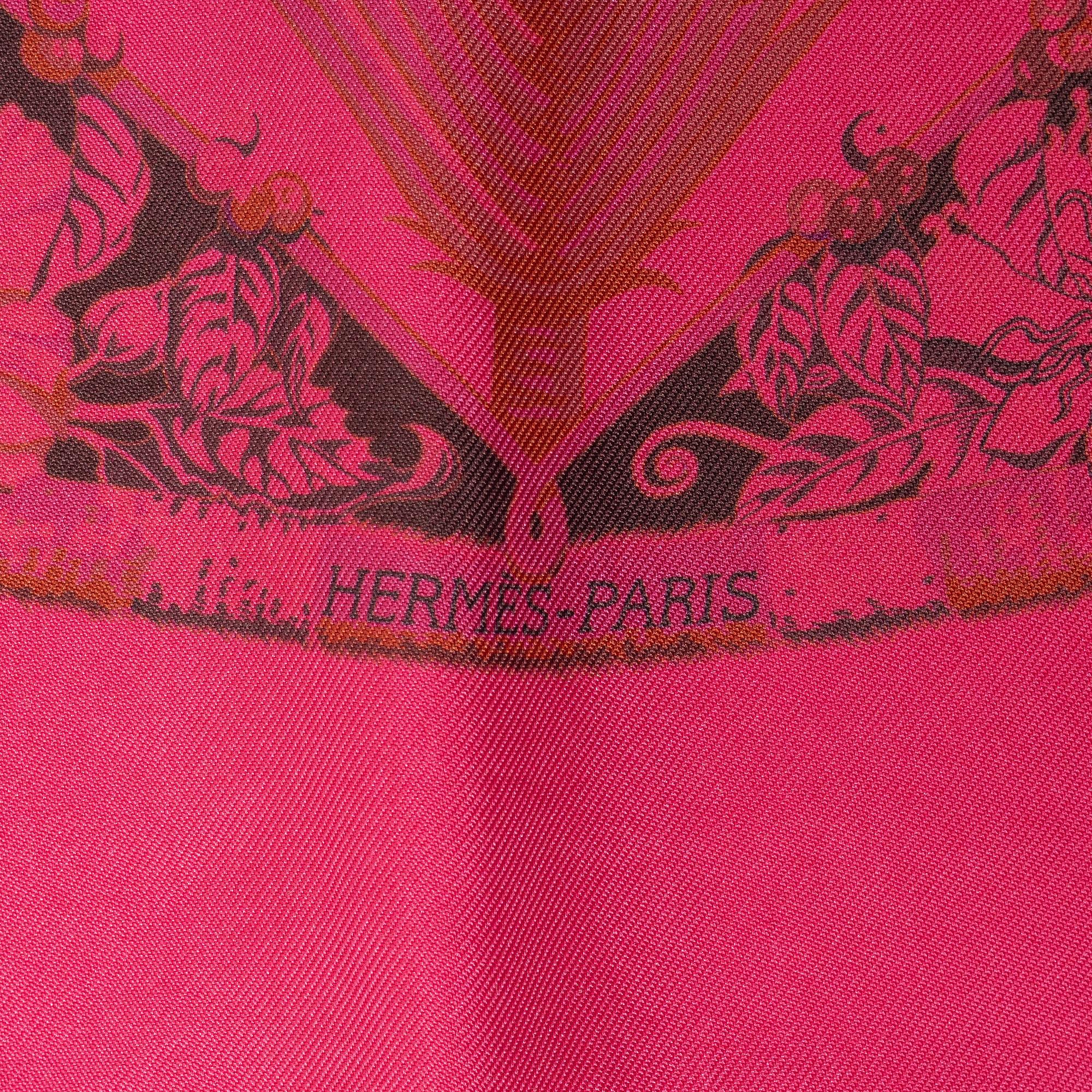 Hermès, scarf, "Aloha".