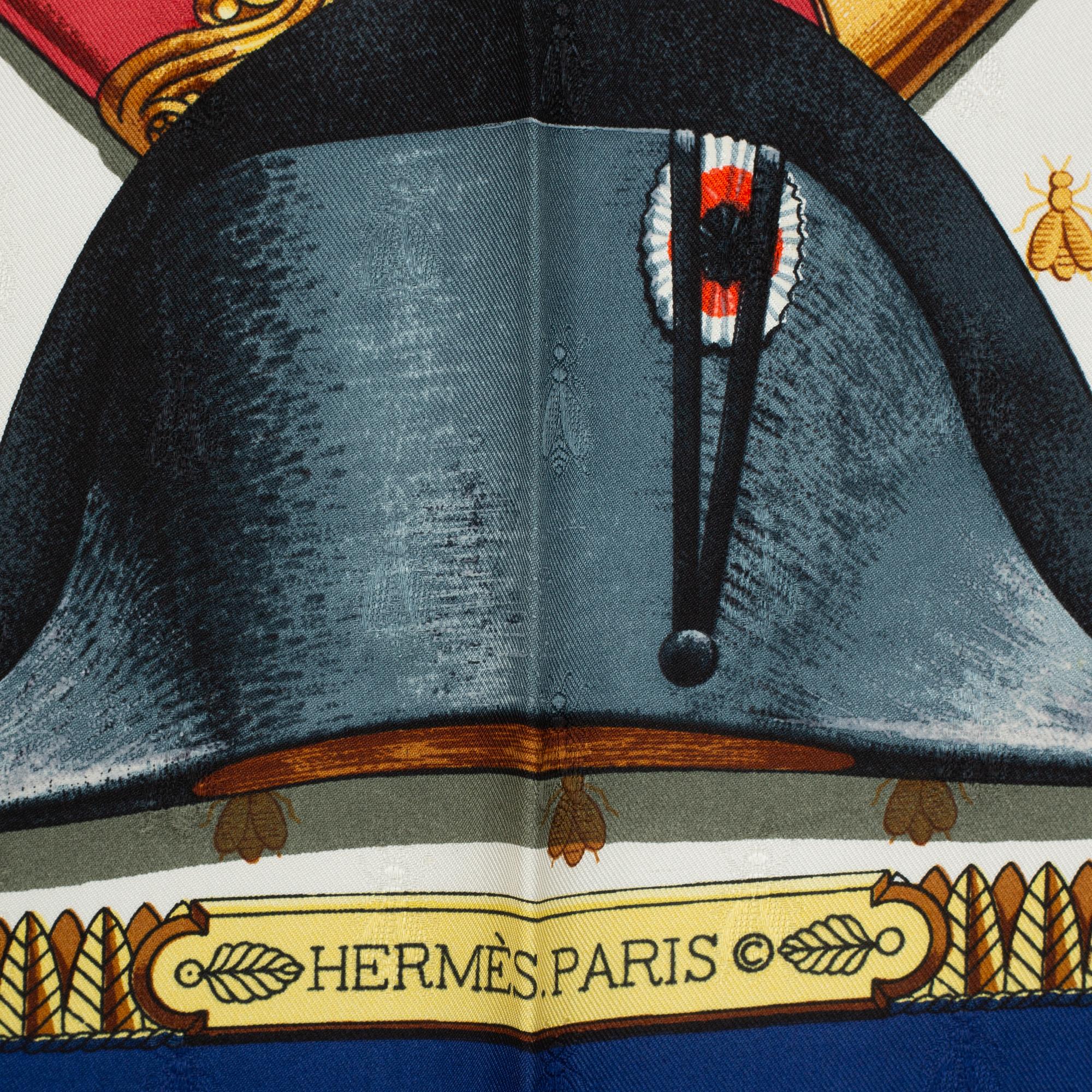 Hermès, scarf, "Napoleon".
