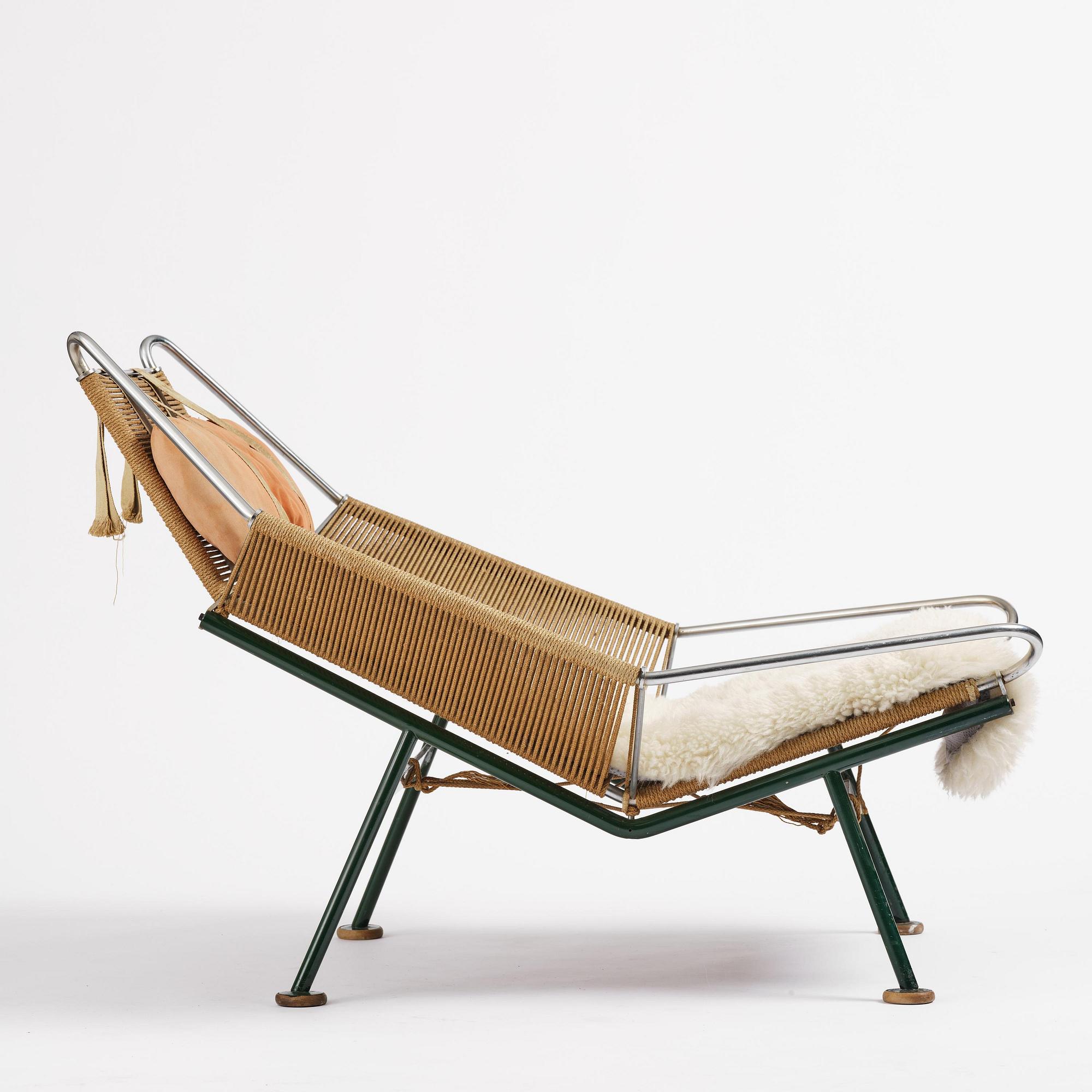 Hans J. Wegner, a "Flag Halyard" chair, Getama, Denmark, 1950s-60s.