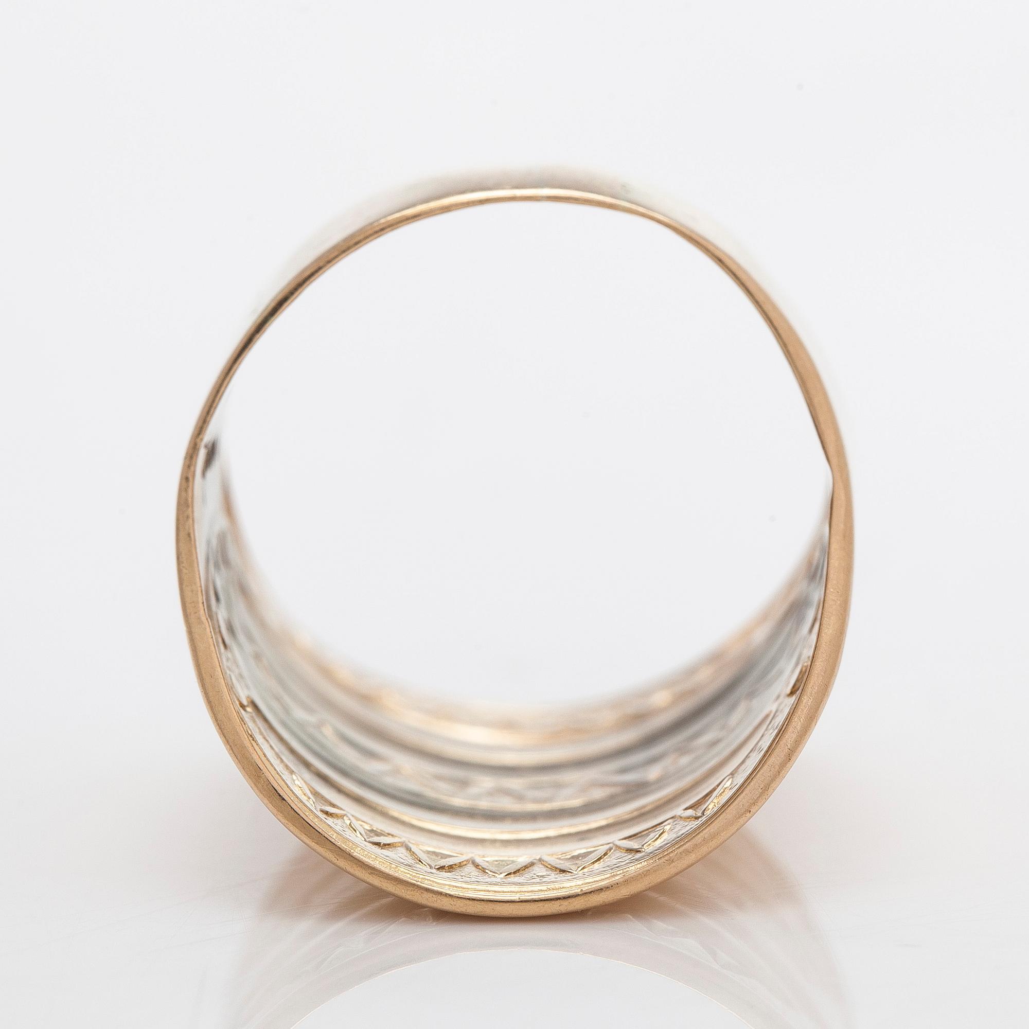 Kalevala Koru, a "Ring from Perniö", 14K gold, Helsinki 2000.