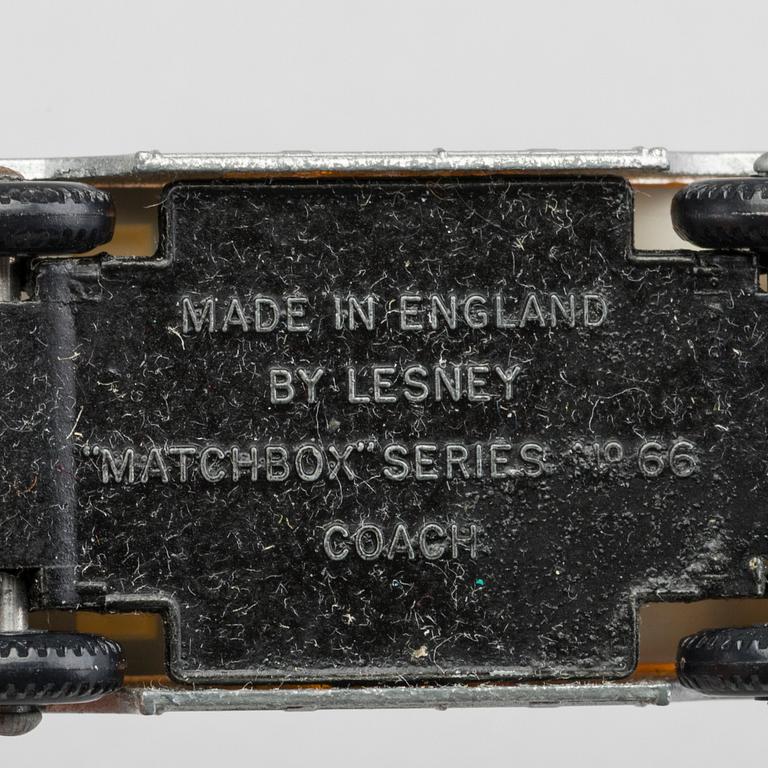 LESNEY MATCHBOX SERIES 6 st, bland annat D Type Jaguar RW 41A-1.
