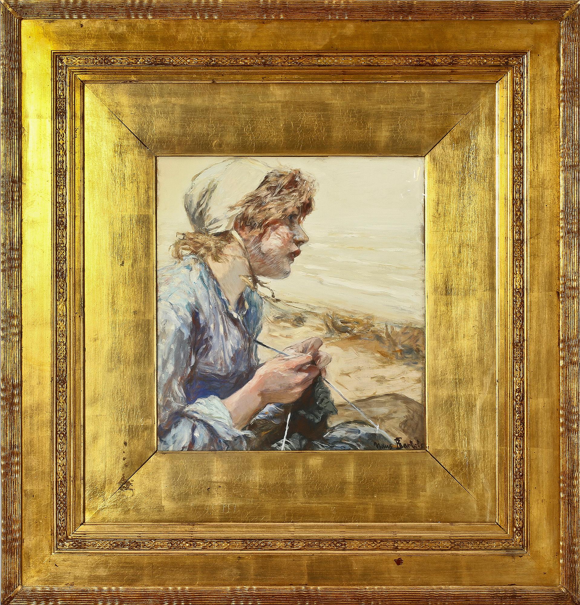 HANS VON BARTELS, blandteknik, sign.