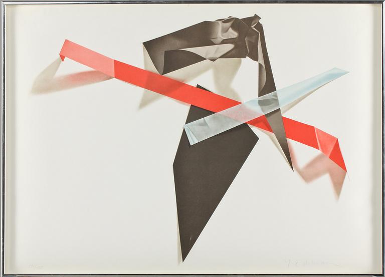 YRJÖ EDELMANN, färglitografi, signerad och numrerad 141/150.