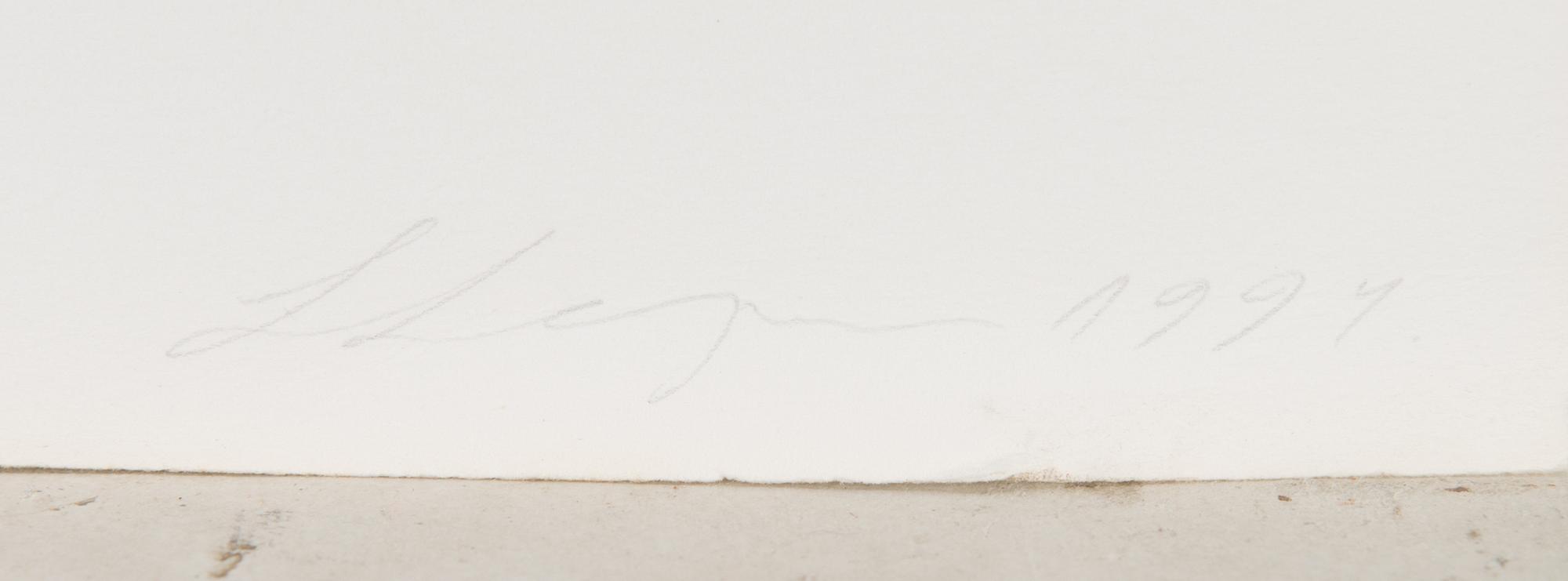 Portfolio of ten serigraphs, signed and dated -94, numbered EA 14/50.