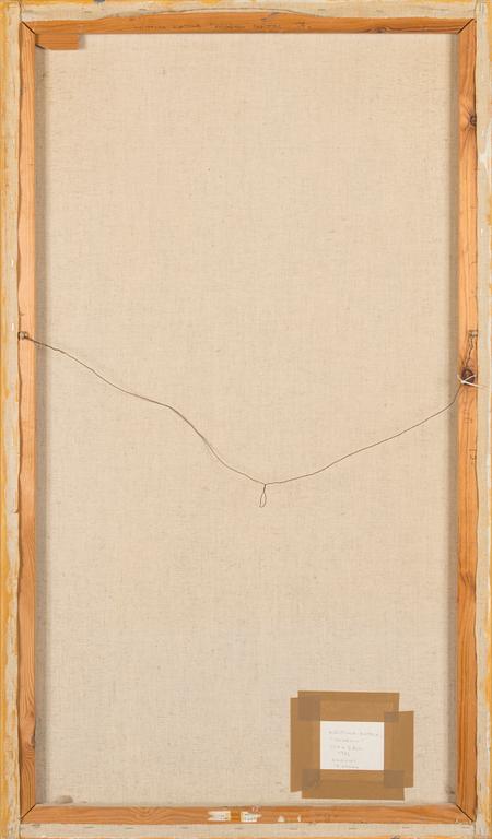 Kristiina Ketola, acrylic on canvas, signed-86.