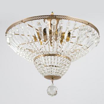 Chandelier, later half of the 20th century.