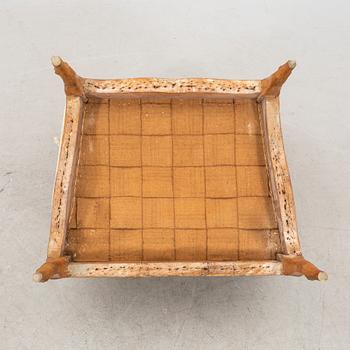 A French Louis XVI armchair signed  Nicolas-Quinibert Foliot.