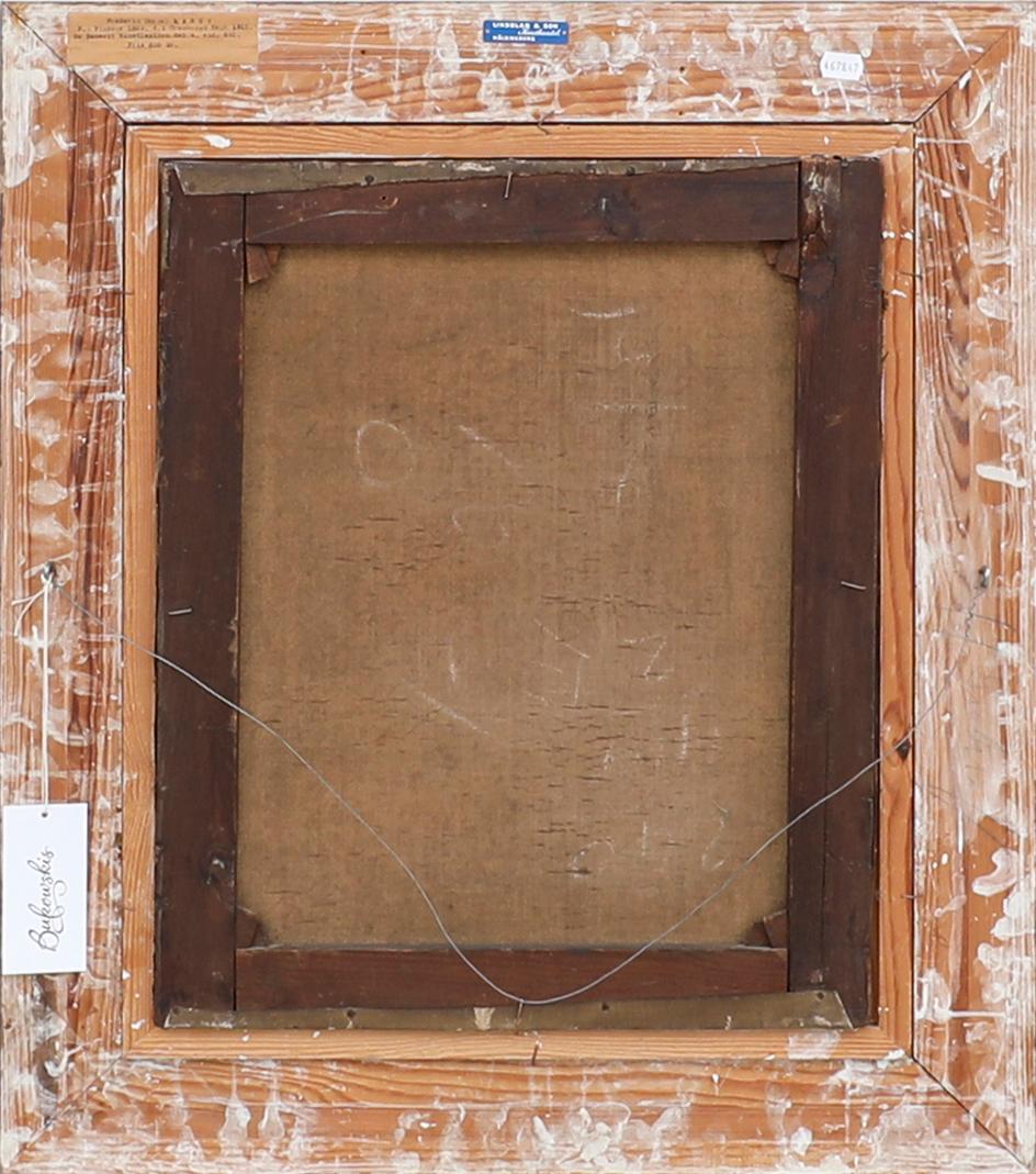 Frederick Daniel Hardy,  interiör med mor och barn.