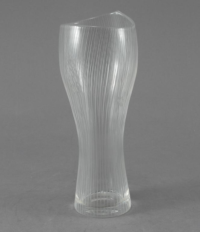VAS, glas, Tapio Wirkkala, Iittala, signerad.