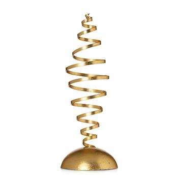 Tom Dixon, a table lamp, "The Spiral Lamp", London, 1990s.