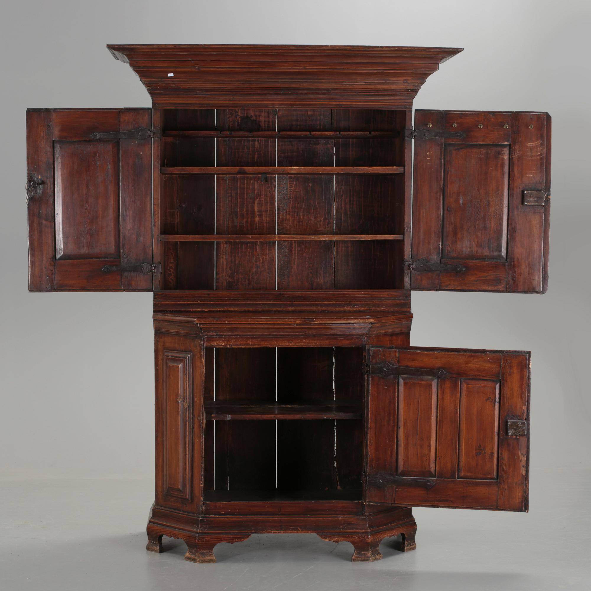 SKÅP, allmoge, 1700-tal.