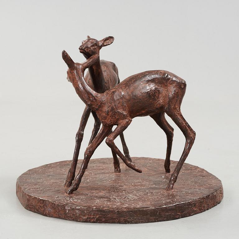 Arvid Knöppel, Two deer.