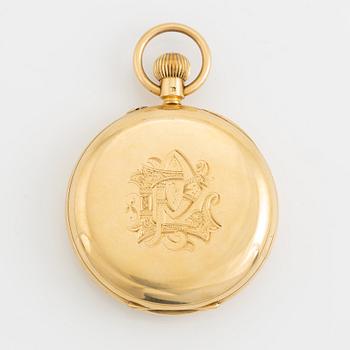 Russells, 18 Church Street, "Maker to the Queen", Liverpool, pocket watch, 51,5 mm.
