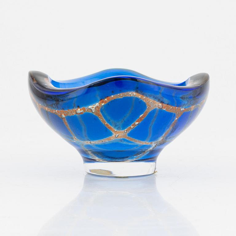 Sven Palmqvist, skål, glas, "Ravenna", Orrefors.